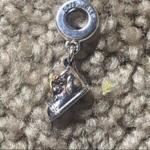 Pandora Baby Shoe Dangle Charm - Picture 5 of 5